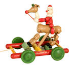 "RUDOLPH THE RED NOSED REINDEER" JAYMAR PULL TOY