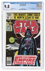 STAR WARS #39 SEPTEMBER 1980 CGC 9.8 NM/MINT (NEWSSTAND EDITION).