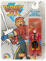 BIONIC SIX (1986) - ERIC CARDED ACTION FIGURE.