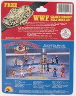 LJN WRESTLING SUPERSTARS BENDIES (1985) - MR. WONDERFUL CARDED FIGURE.