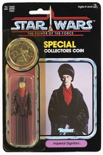 STAR WARS: THE POWER OF THE FORCE (1985) - IMPERIAL DIGNITARY 92 BACK CARDED ACTION FIGURE.