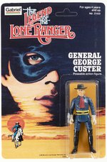 THE LEGEND OF THE LONE RANGER (1980) - GENERAL GEORGE CUSTER CARDED ACTION FIGURE.