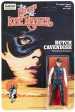 THE LEGEND OF THE LONE RANGER (1980) - BUTCH CAVENDISH CARDED ACTION FIGURE.