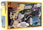 DICK TRACY - BIG BOY'S GETAWAY CAR FACTORY-SEALED IN BOX & CARDED FIGURE TRIO BY PLAYMATES.