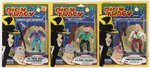 DICK TRACY - BIG BOY'S GETAWAY CAR FACTORY-SEALED IN BOX & CARDED FIGURE TRIO BY PLAYMATES.