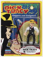 DICK TRACY POLICE SQUAD CAR FACTORY SEALED IN BOX & CARDED FIGURE BY PLAYMATES.