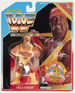 HASBRO WWF (1991) - HULK HOGAN SERIES 2 CARDED ACTION FIGURE.