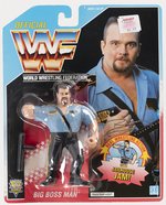 HASBRO WWF (1992) - BIG BOSS MAN SERIES 3 CARDED ACTION FIGURE.