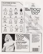 HASBRO WWF (1991) - ULTIMATE WARRIOR SERIES 3 CARDED ACTION FIGURE (CANADA).