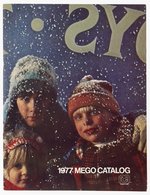 MEGO 1977 RETAILER'S CATALOG WITH EXCEPTIONAL CONTENT.