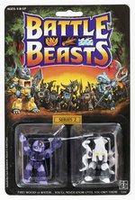 BATTLE BEASTS SERIES 2 CARDED FIGURES.