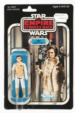 STAR WARS: THE EMPIRE STRIKES BACK (1980) - LEIA (HOTH OUTFIT) 41 BACK-D CARDED ACTION FIGURE.