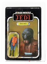 STAR WARS: RETURN OF THE JEDI (1983) - WALRUS MAN 77 BACK-A AFA 75 Y-EX+/NM.