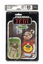 STAR WARS: RETURN OF THE JEDI (1983) - CHIEF CHIRPA 77 BACK-B AFA 85 NM+.