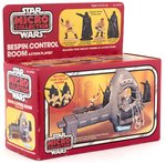 STAR WARS: MICRO COLLECTION (1982) - BESPIN CONTROL ROOM ACTION PLAYSET FACTORY SEALED IN BOX.