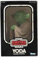 STAR WARS: THE EMPIRE STRIKES BACK (1980) - YODA HAND PUPPET IN BOX.