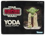 STAR WARS: THE EMPIRE STRIKES BACK (1980) - YODA HAND PUPPET IN BOX.