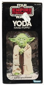 STAR WARS: THE EMPIRE STRIKES BACK (1980) - YODA HAND PUPPET IN BOX.