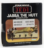 STAR WARS: RETURN OF THE JEDI (1983) - JABBA THE HUTT ACTION PLAYSET IN BOX.