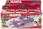 M.A.S.K. (1987) - MANTA RACING SERIES FACTORY-SEALED VEHICLE & ACTION FIGURE.