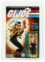 G.I. JOE (1985) - QUICK KICK SERIES 4/34 BACK AFA 70+ EX+.