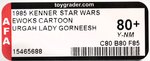 STAR WARS: EWOKS (1985) - URGAH LADY GORNEESH AFA 80+ Y-NM.