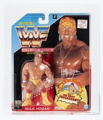 HASBRO INTERNATIONAL WWF (1993) - HULK HOGAN SERIES 5 AFA 75 EX+/NM (FRENCH CARD).