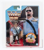 HASBRO WWF (1990) - BIG BOSS MAN SERIES 1/12 BACK AFA 70 EX+.