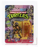 TEENAGE MUTANT NINJA TURTLES (1988) - DONATELLO SERIES 1/10 BACK AFA 60 EX.