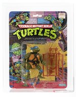 TEENAGE MUTANT NINJA TURTLES (1988) - LEONARDO SERIES 1/10 BACK AFA 75 Y-EX+/NM.