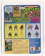 TEENAGE MUTANT NINJA TURTLES (1988) - LEONARDO SERIES 1/10 BACK AFA 75 Y-EX+/NM.