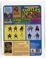 TEENAGE MUTANT NINJA TURTLES (1988) - MICHAELANGELO SERIES 1/10 BACK AFA 70 EX+.