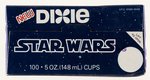 "STAR WARS FUN CUP ASSORTMENT" FACTORY-SEALED DIXIE CUPS.