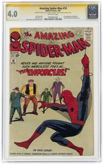 AMAZING SPIDER-MAN #10 MARCH 1964 CGC 4.0 VG SIGNATURE SERIES (FIRST BIG MAN & THE ENFORCERS).