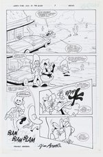 LOONEY TUNES ORIGINAL ART PAGE BY FRANCISCO HERRERA.