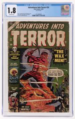 ADVENTURES INTO TERROR #24 OCTOBER 1953 CGC 1.8 GOOD-.