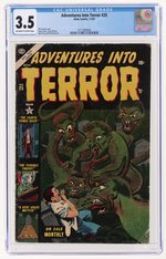 ADVENTURES INTO TERROR #25 NOVEMBER 1953 CGC 3.5 VG-.