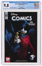 DISNEY COMICS AND STORIES #1 OCTOBER 2020 CGC 9.8 NM/MINT (SCORPION COMICS "VIRGIN" EDITION).