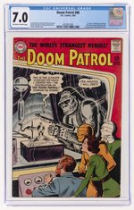 DOOM PATROL #86 MARCH 1964 CGC 7.0 FINE/VF.