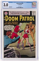 DOOM PATROL #90 SEPTEMBER 1964 CGC 3.0 GOOD/VG.