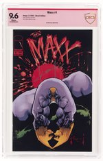 THE MAXX #1 MARCH 1993 CBCS VERIFIED SIGNATURE 9.6 NM+ (DIRECT EDITION).