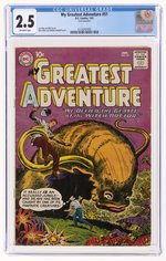 MY GREATEST ADVENTURE #51 JANUARY 1961 CGC 2.5 GOOD+.