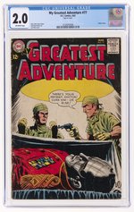 MY GREATEST ADVENTURE #77 MARCH 1963 CGC 2.0 GOOD.