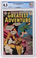 MY GREATEST ADVENTURE #82 SEPTEMBER 1963 CGC 4.5 VG+.