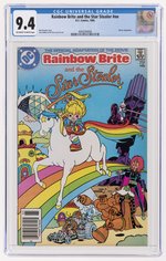 RAINBOW BRITE AND THE STAR STEALER #NN 1986 CGC 9.4 NM.