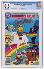 RAINBOW BRITE AND THE STAR STEALER #NN 1986 CGC 8.5 VF+.