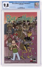 RICK AND MORTY: 50TH ISSUE CELEBRATION #1 MAY 2019 CGC 9.8 NM/MINT.