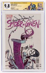 SPIDER-GWEN #1 DECEMBER 2015 CGC 9.8 NM/MINT SIGNATURE SERIES WITH SKOTTIE YOUNG SKETCH (YOUNG VARIANT COVER).