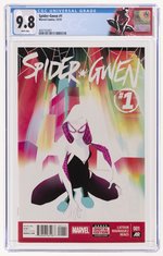 SPIDER-GWEN #1 DECEMBER 2015 CGC 9.8 NM/MINT.