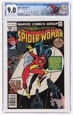 SPIDER-WOMAN #1 APRIL 1978 CGC 9.0 VF/NM.